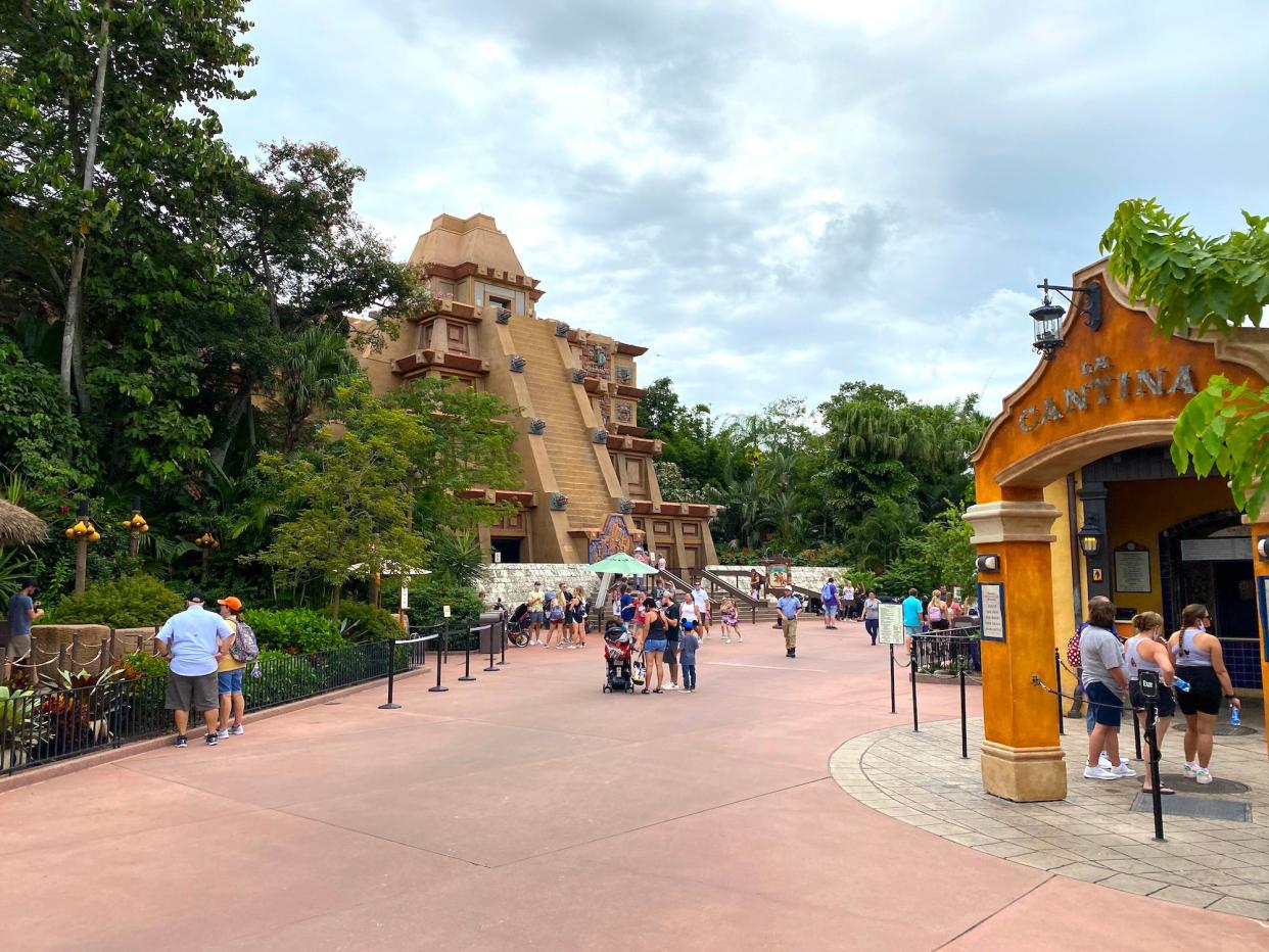 The Mexico pavilion at Epcot in Disney Wold.