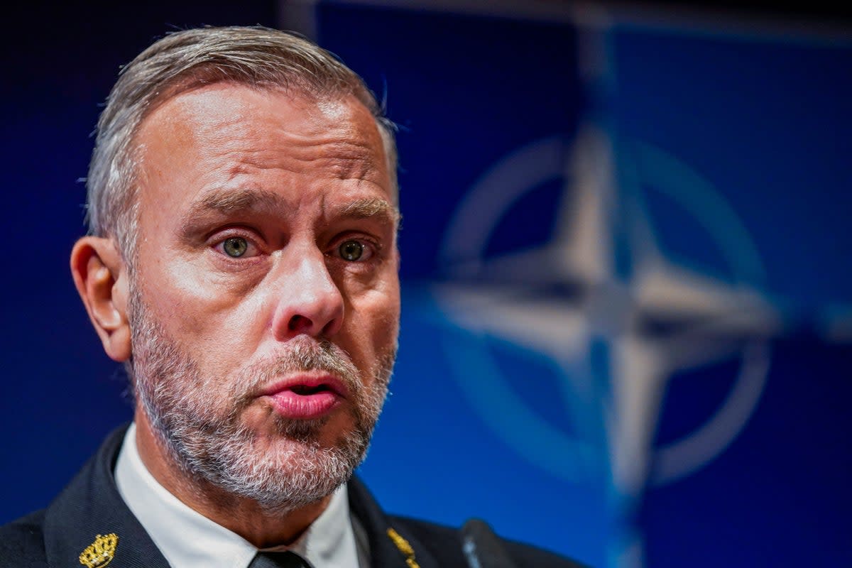 Nato official Rob Bauer  (NTB/AFP via Getty Images)