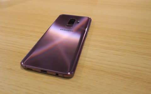 Samsung Galaxy S9 colours lilac purple