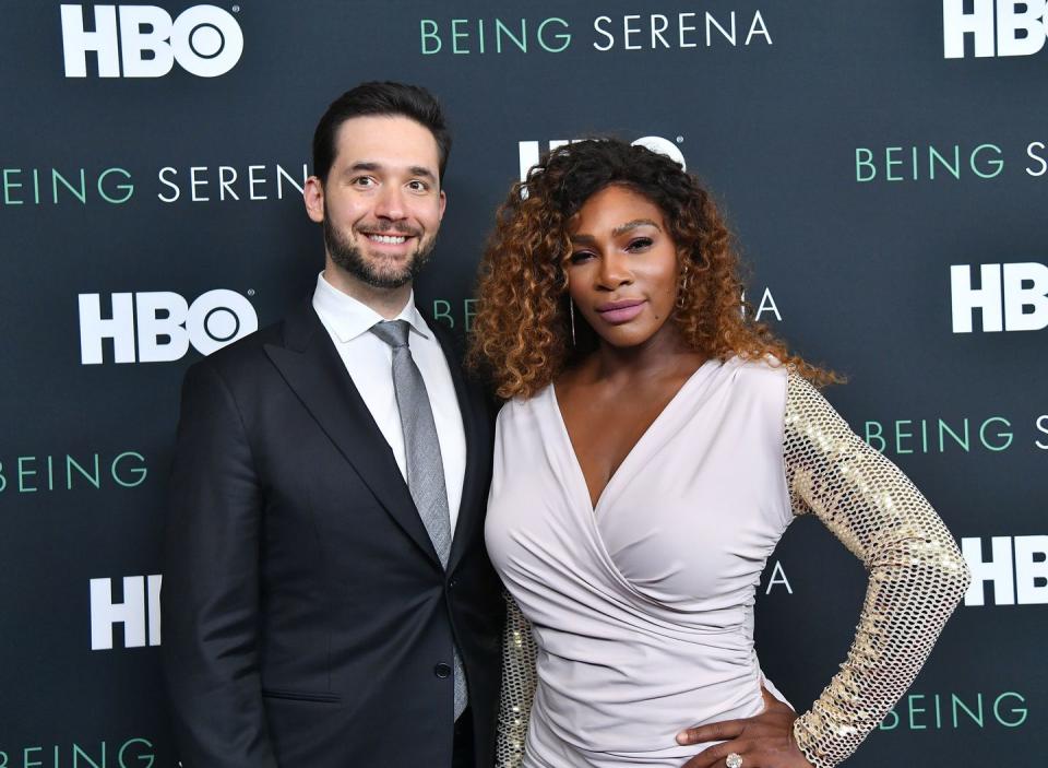 serena williams alexis ohanian