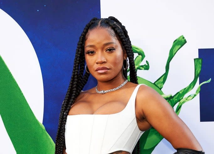 Closeup of Keke Palmer