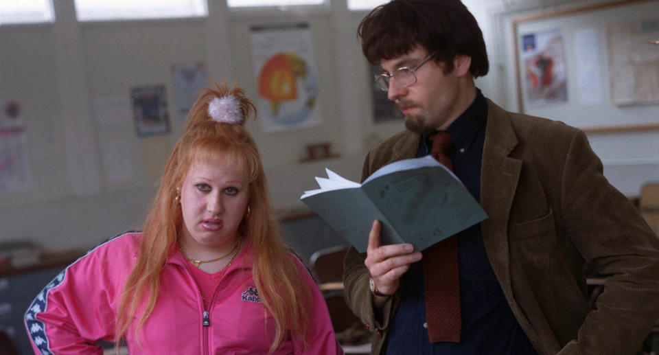 Matt Lucas portraying Vicky Pollard in Little Britain, which has been removed from Netflix. Source: AAP