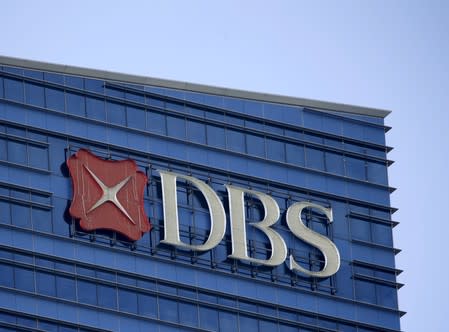  A DBS logo on their office buidling in Singapore, February 22, 2016.  (PHOTO: REUTERS/Edgar Su/File Photo)