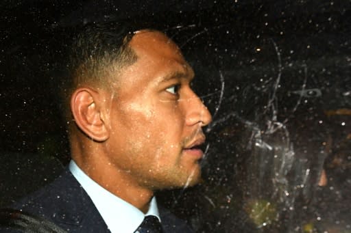 Israel Folau claims he was "vindicated" after the out-of-court settlement