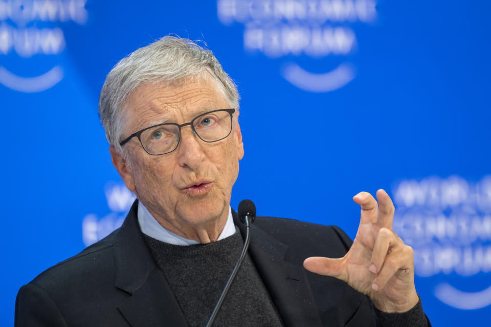 Bill Gates。 (FABRICE COFFRINI/AFP via Getty Images)