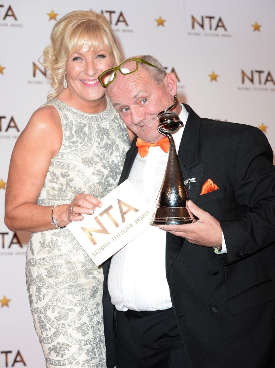 Jennifer Gibney and Brendan O’Carroll (PA)