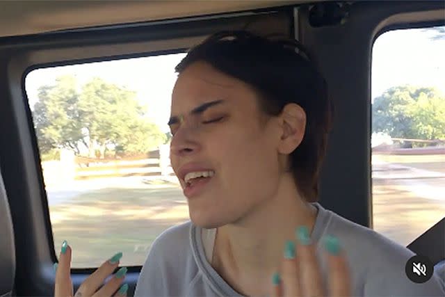 <p> Tallulah Willis/instagram</p> Tallulah Willis posted a video from rehab in 2022