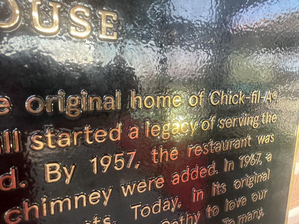 Here are some more photos from the Chick-fil-A The Dwarf House in Hapeville, Ga.