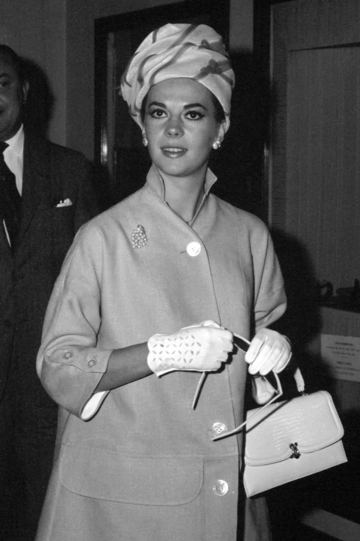 Natalie Wood in France in the 1960s (AFP via Getty Images)