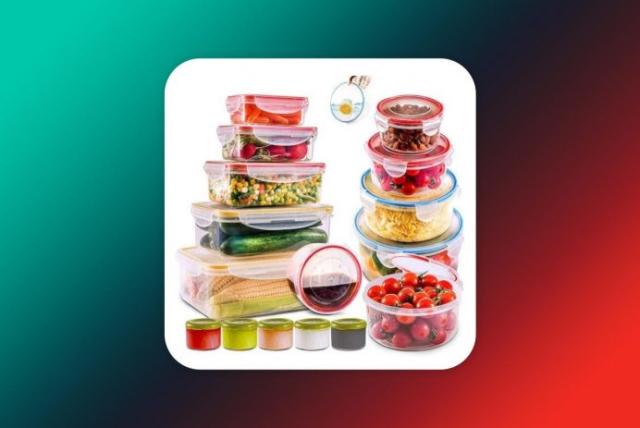 Pyrex 10 Piece Ultimate Glass Food Storage Set With Airtight Lids