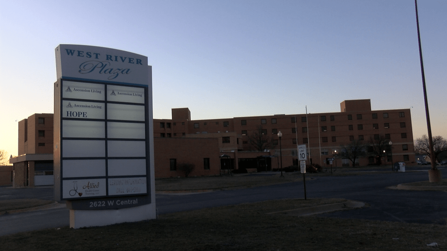 Old Ascension Living Hope Hospital in Riverside on Feb. 22, 2024 (KSN Photo)