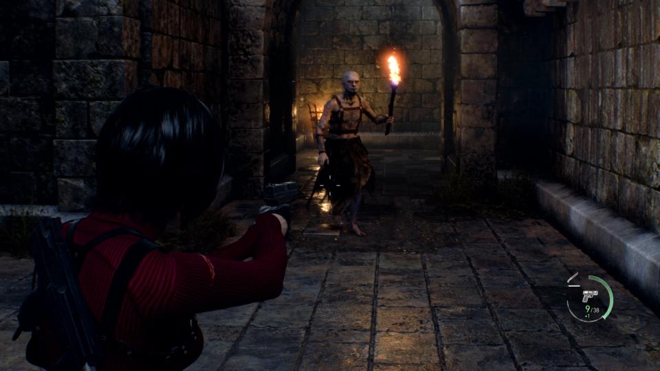 Screenshot of the Resident Evil 4: Separate Ways preview video.