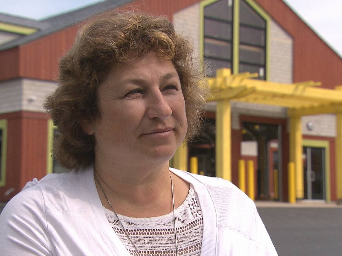 Rachelle Collette, a resident of the new municipality of Champdoré, complained that citizens don’t have access to the maps and data that the commission had. (Pierre Fournier/CBC News  - image credit)