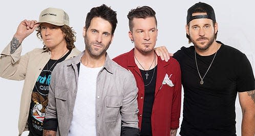 Country band Parmalee will perform during the Truckload Music Fest at the San Bernardino County Fair in Victorville.