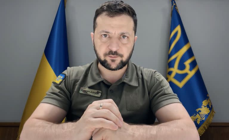 El presidente de Ucrania, Volodimir Zelensky