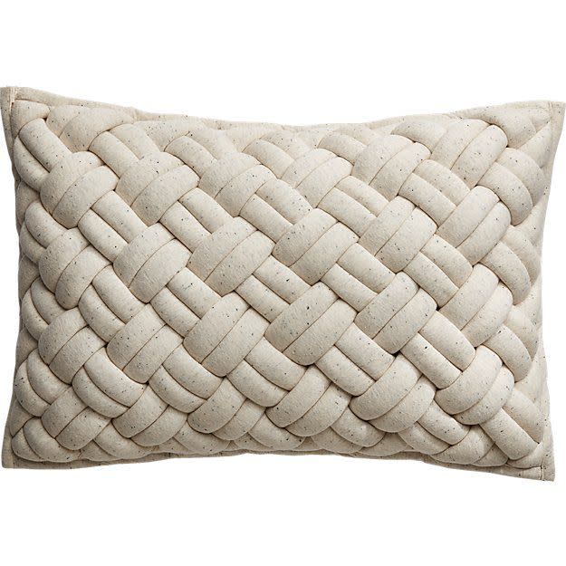 8) Knit Pillow