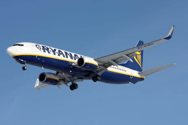 Ryanair flights cancelled amid French air traffic control strike