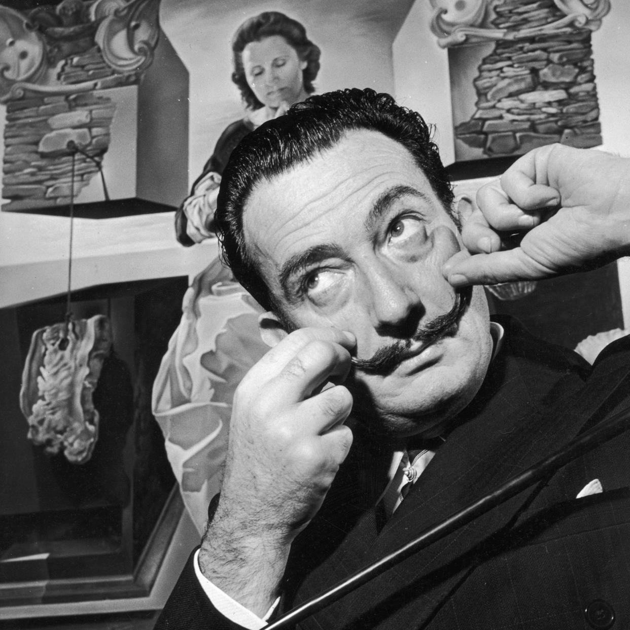 Dali died in 1989 - HULTON ARCHIVE