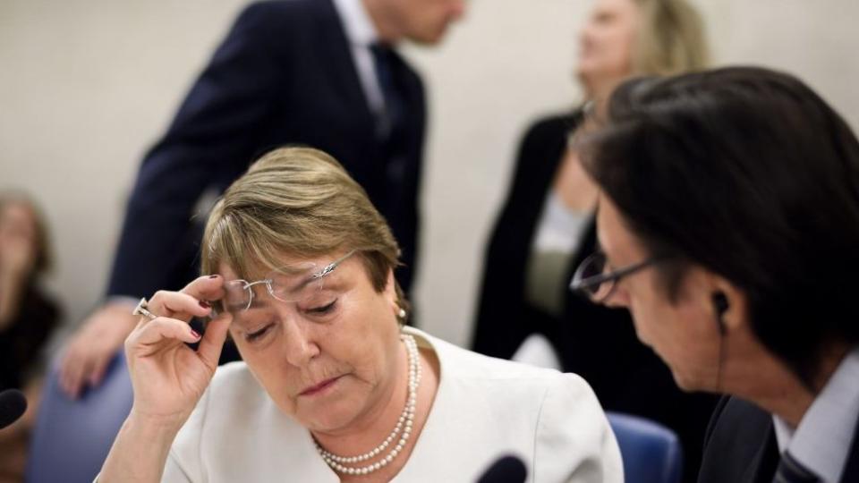 Michelle Bachelet.