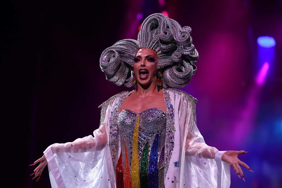 Alyssa Edwards performs onstage during the opening ceremony of WorldPride.