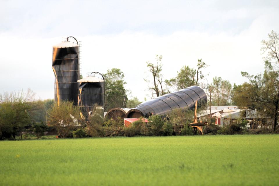 Severe weather ripped through St. Joseph County on Tuesday, May 7, 2024.