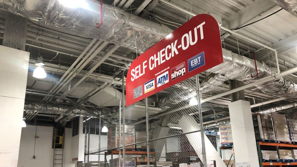 Costco is adding more staff to self-checkout areas. - Lindsey Nicholson/UCG/Universal Images Group/Getty Images