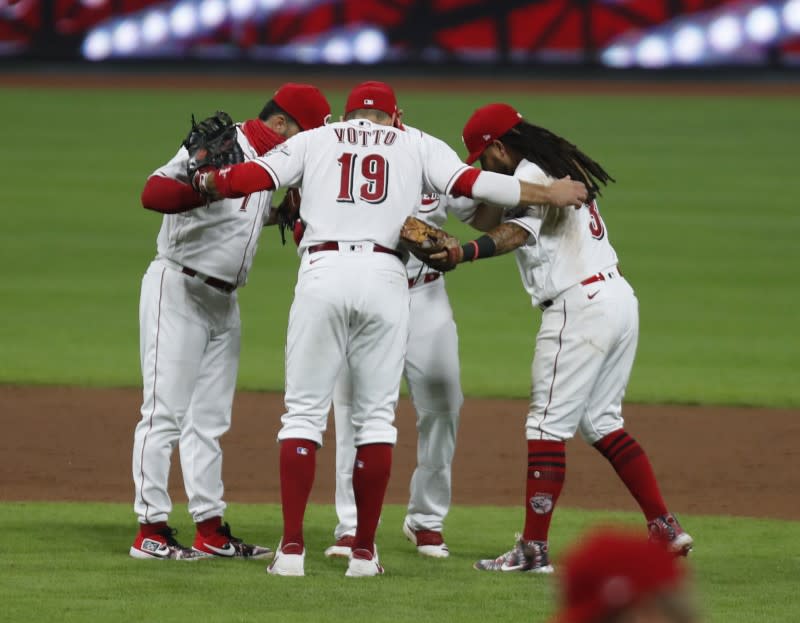 MLB: Cleveland Indians at Cincinnati Reds