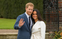 <p>The couple announced their long awaited engagement with Kensington Palace saying that the wedding will take place in spring 2018. (Photo: Getty Images) </p>