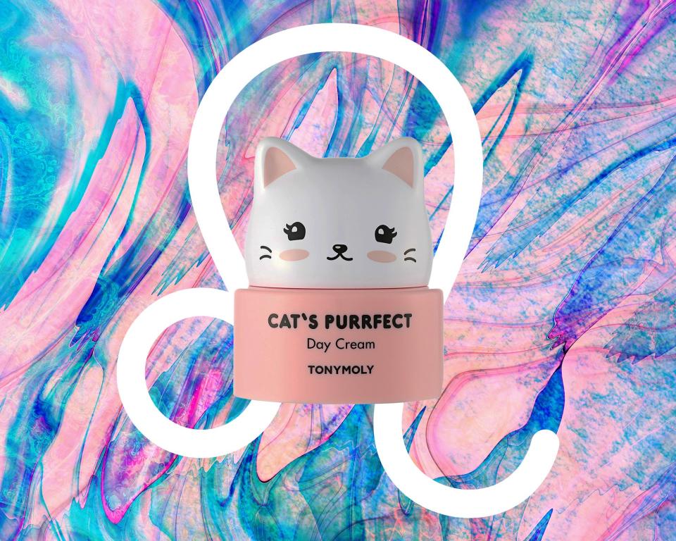 <h1 class="title">DECEMBER Leo - Tony Moly Cat’s Purrfect Day Cream</h1><cite class="credit">Courtesy of brand / Allure: Rosemary Donahue</cite>