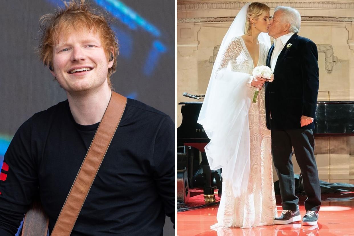 Ed Sheeran Talks Performing at Robert Kraft’s Wedding