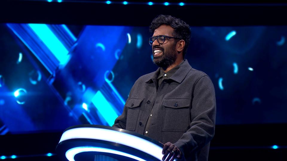 Romesh Ranganathan is the host of The Weakest Link (BBC/Alan Peebles)