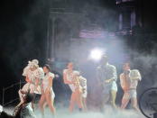 Lady Gaga and her backup dancers took the stage by storm. (Photo courtesy of Vivian Tsui)