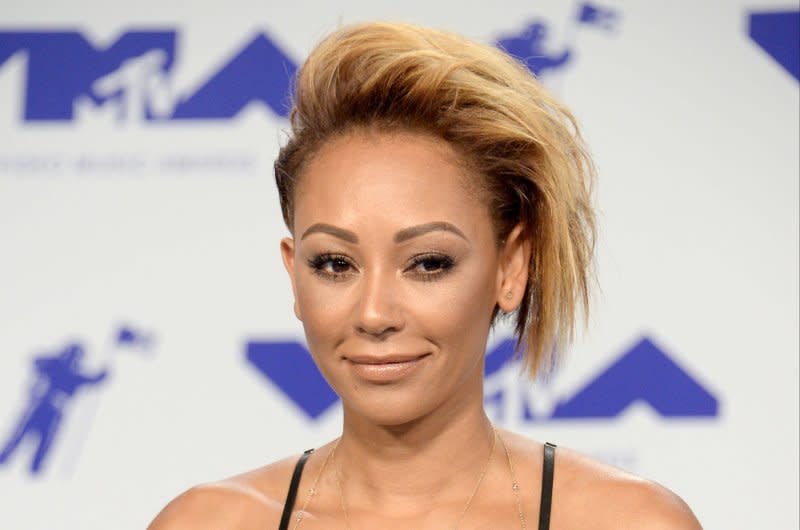 Mel B attends the MTV Video Music Awards in 2017. File Photo by Jim Ruymen/UPI
