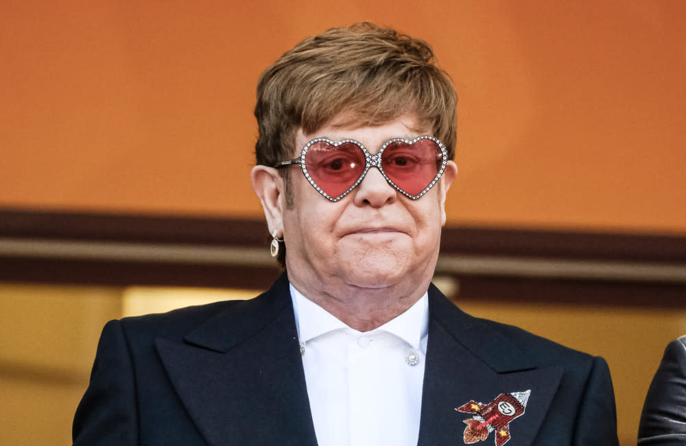 Sir Elton John at Cannes Film Festival credit:Bang Showbiz