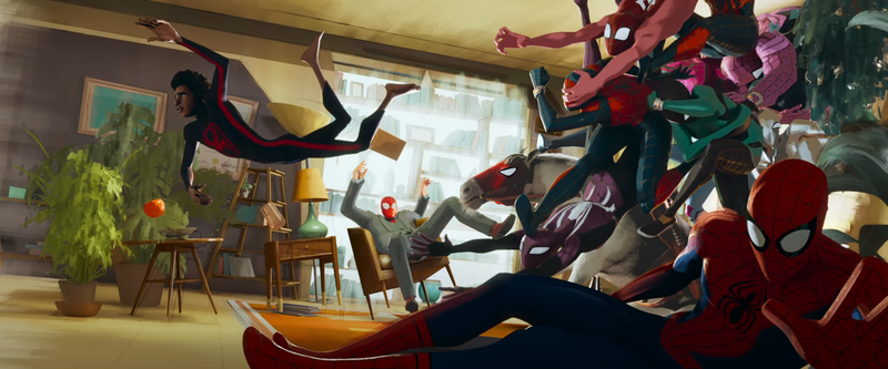 Screenshot:  Sony Pictures Animation/Marvel Studios