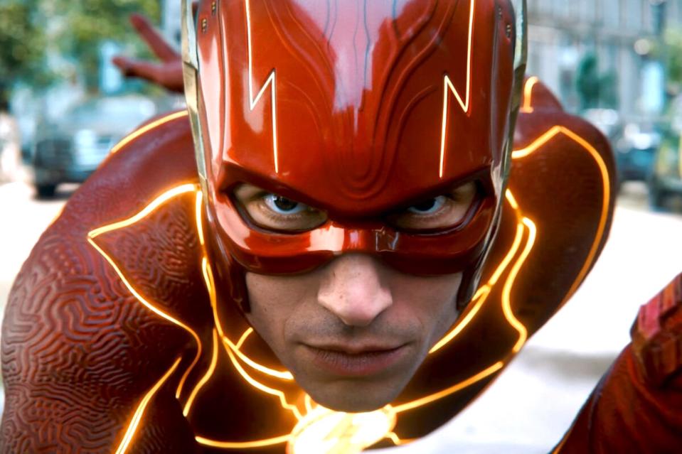 Ezra Miller in 'The Flash.'