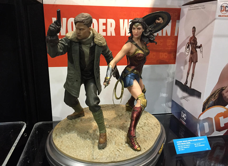 Steve Trevor and Wonder Woman