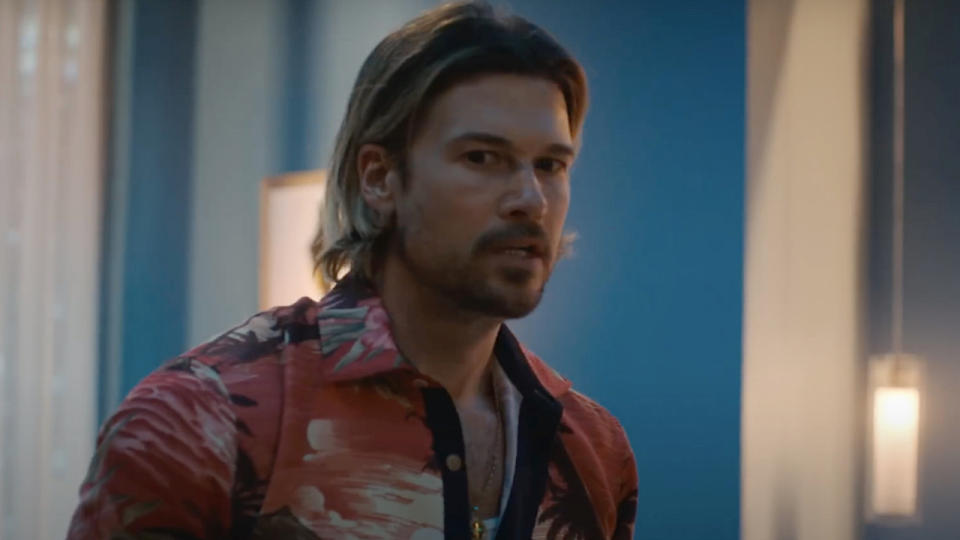 Screenshot of Nick Zano from Netflix's Obliterated trailer