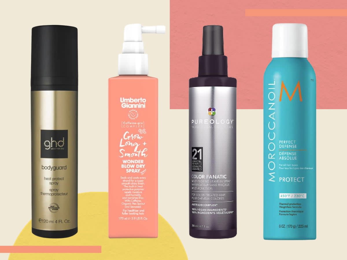 From budget-friendly sprays to more advanced formulas infused with hair-loving ingredients, you’ll find ones that work for your budget and hair type (iStock/The Independent)