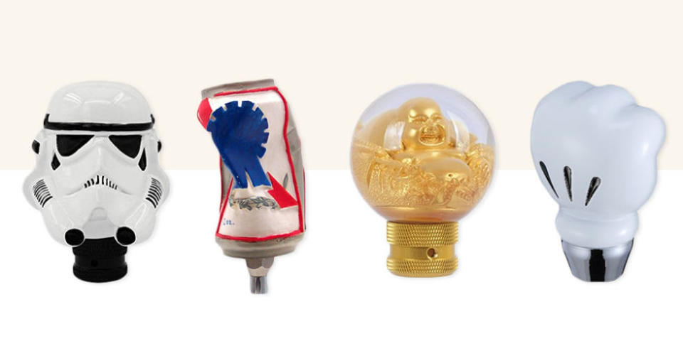 <p>From Stormtroopers to Hello Kitty, these shift knobs prove that there's really something for anyone out there.</p>