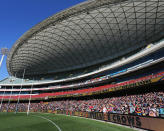 Adelaide Oval at capacity.