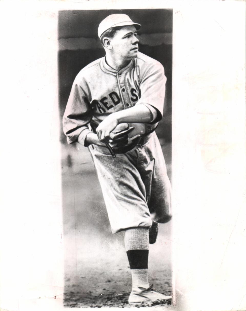 Babe Ruth, who hit 714 home runs, also made 13 appearances on the mound in Detroit with the Red Sox.