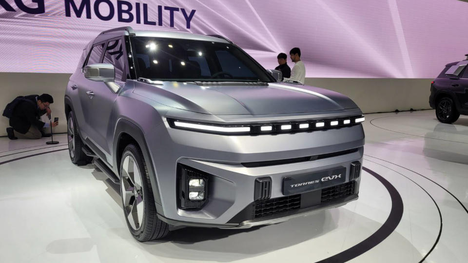 汽油款今年先行、純電式樣明年第二季導入確認！SsangYong 雙龍於首爾車展推出 Torres EVX