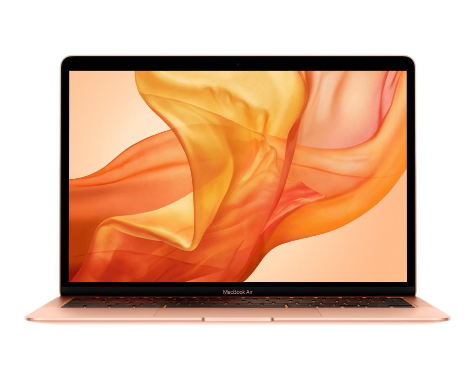 Apple's MacBook Air is a fantastic laptop for students at home and on the go. (Image: Apple)