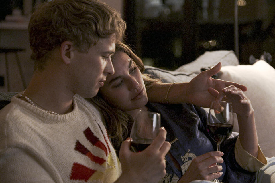 Tommy Dorfman and Rainey Qualley play friends grappling with their platonic relationship.  (Photo: Freeform)