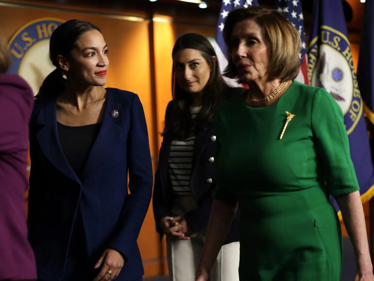 AOC pushed back on Nancy Pelosi's stance against banning congressional stock-trading: 'We write major policy and have access to sensitive information'