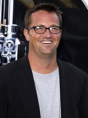 Matthew Perry at the LA premiere of Columbia's Men in Black II