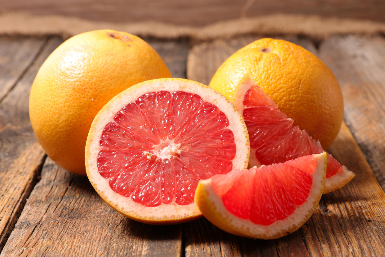 Eating grapefruit comes with health benefits as well as some risks.