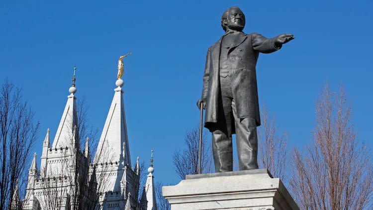 Statue of Bringham Young