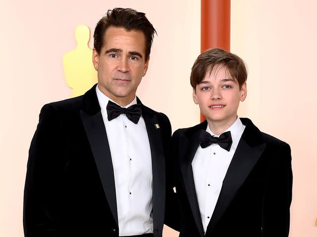 Arturo Holmes/Getty Colin Farrell and son Henry